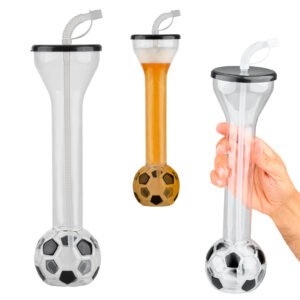 01102025111541_T329.jpg Yarda en forma de balón de soccer con tapa y popote.