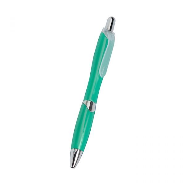 Bolígrafo de plástico.