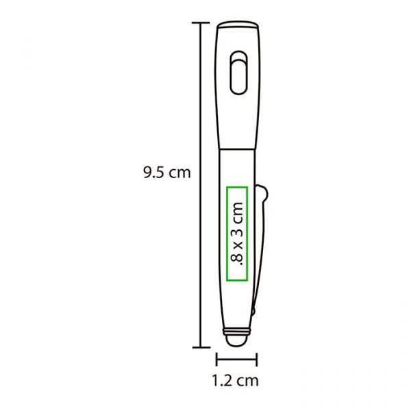 Bolígrafo de plástico Porto.