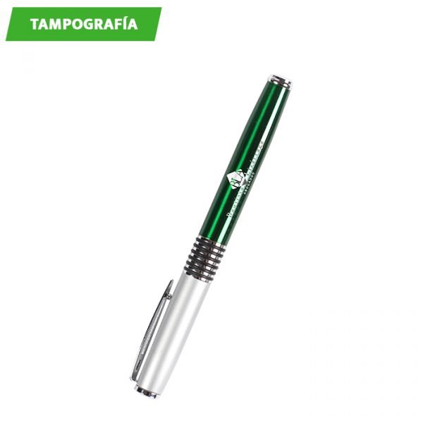 Bolígrafo metálico roller ball Bakuba.