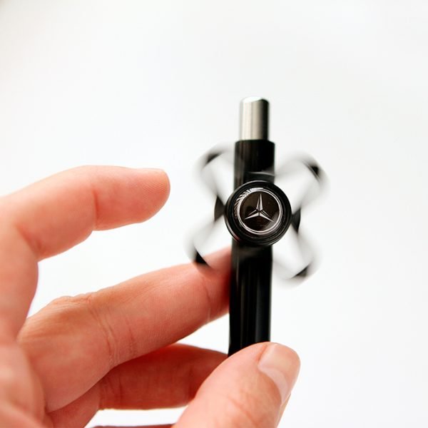 Bolígrafo de plástico Spinner.