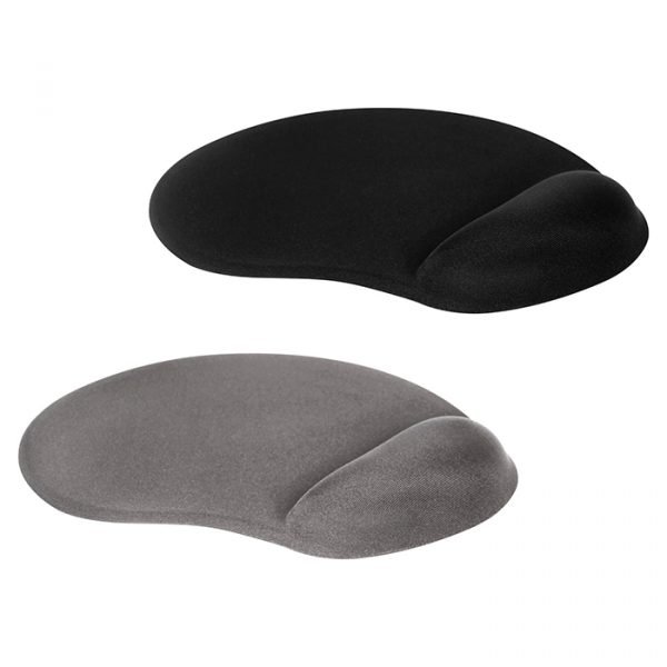 Mouse pad con soporte de silicón.