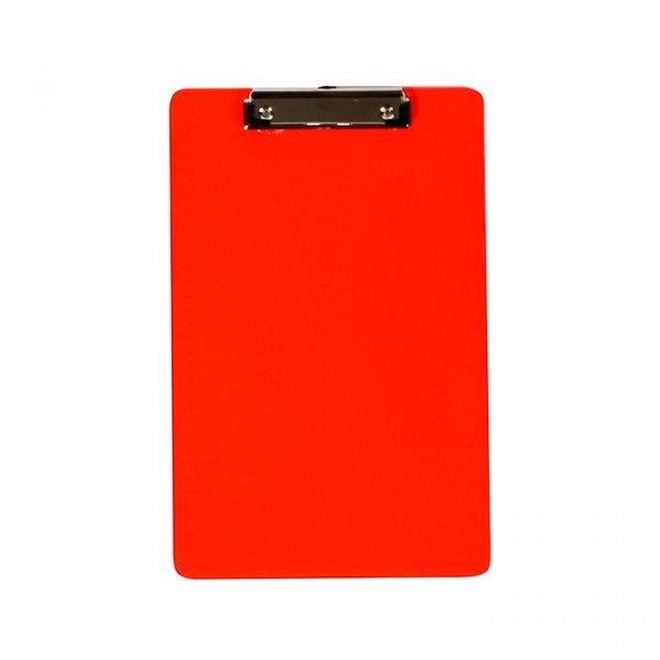 Tabla de plástico para documentos.