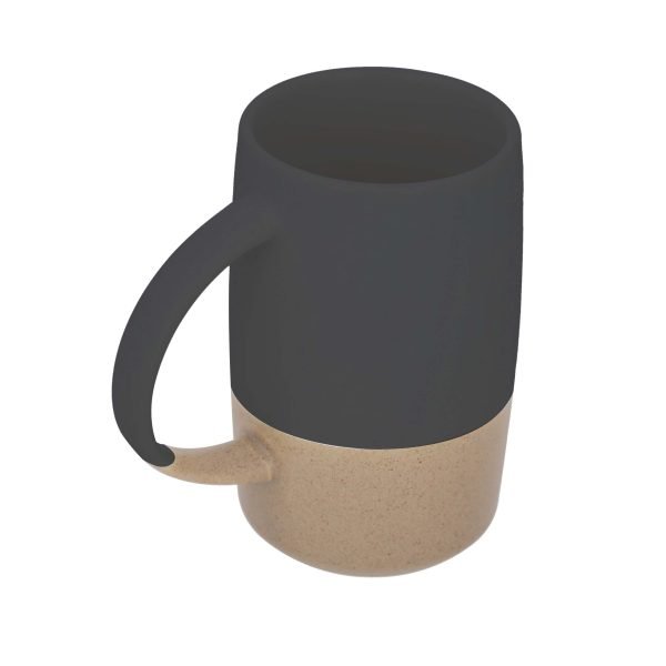 TAZA DE CÉRAMICA BICOLOR TERRACOTA