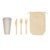 SET DE CUBIERTOS Y VASO TOBALA