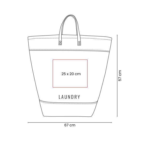CESTO PARA ROPA ZOE