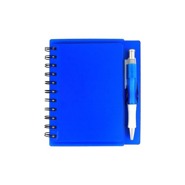 Libreta de plástico wire-o.