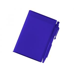 Libreta de notas rígida.