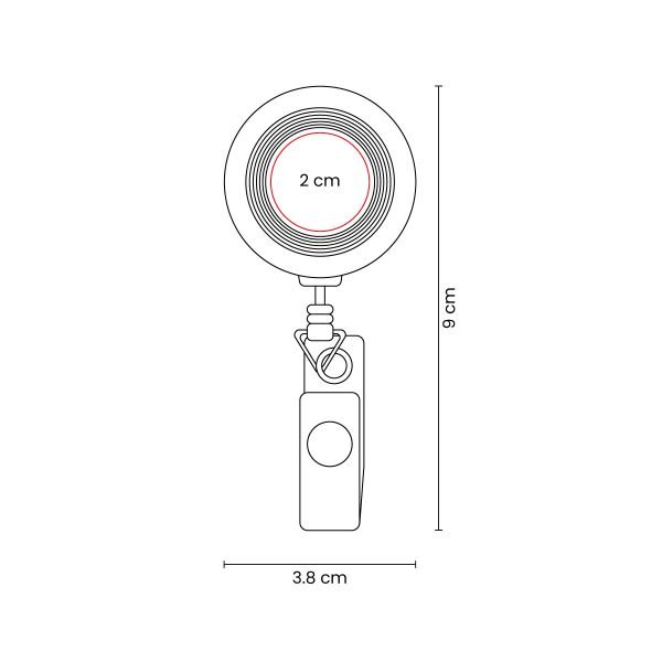 PORTAGAFETE FLEXOMETRO DOT