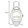 Reloj de pulso Antonio Miro.