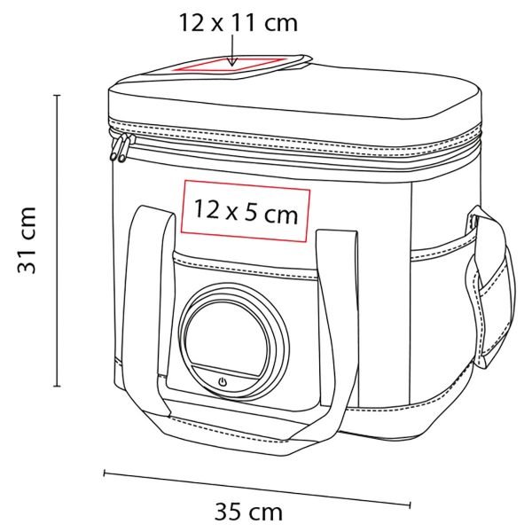 HIELERA CON BOCINA OTTON