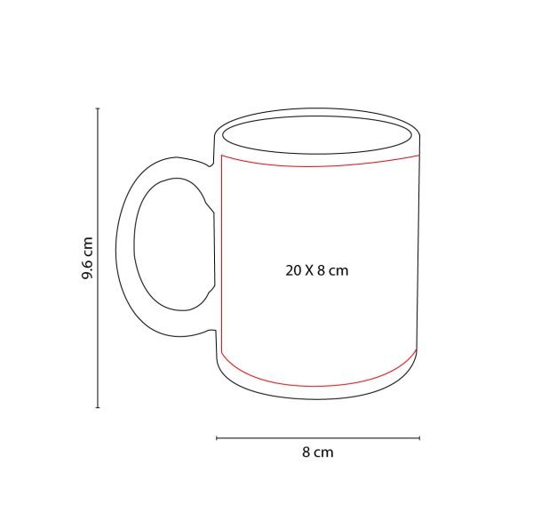 TAZA PARA SUBLIMAR FRISIA