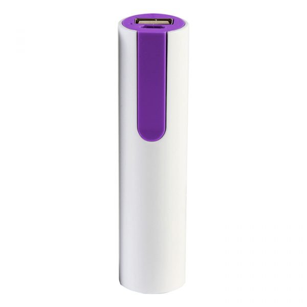 Power bank de 2,200 mAh.