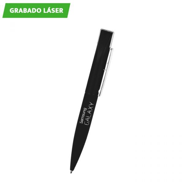 Bolígrafo metálico USB 16 GB.