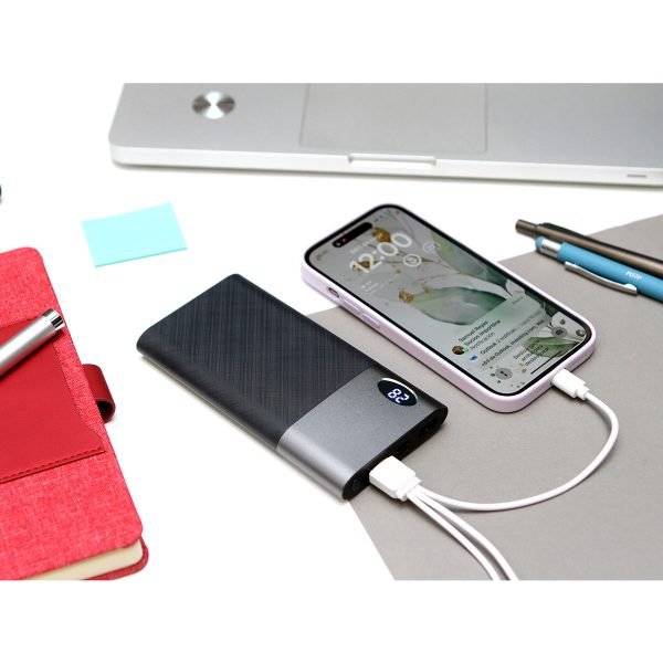 Power bank de 10,000 mAh.