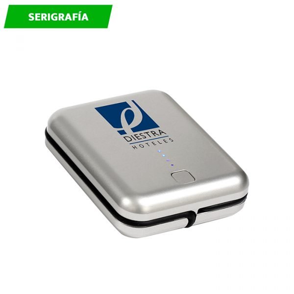 Power bank de 5,200 mAh.