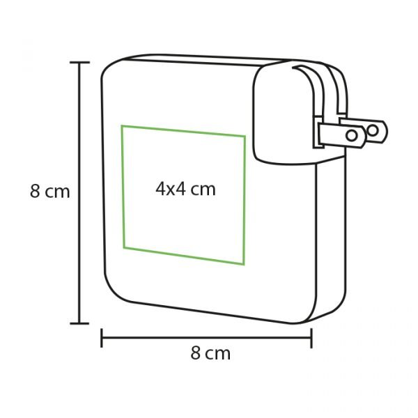 Cargador Inalámbrico de 6,700 mAh.