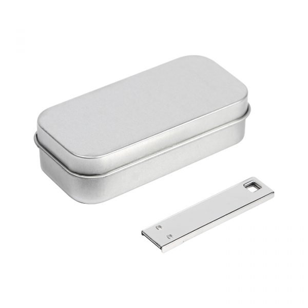 Memoria USB metálica 8 GB.