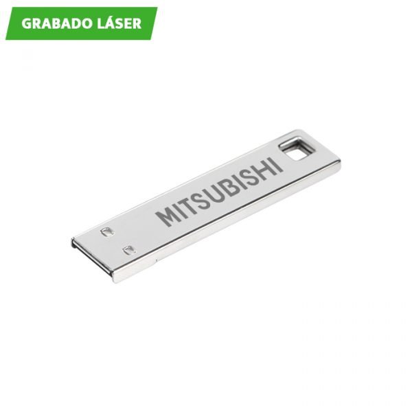 Memoria USB metálica 8 GB.