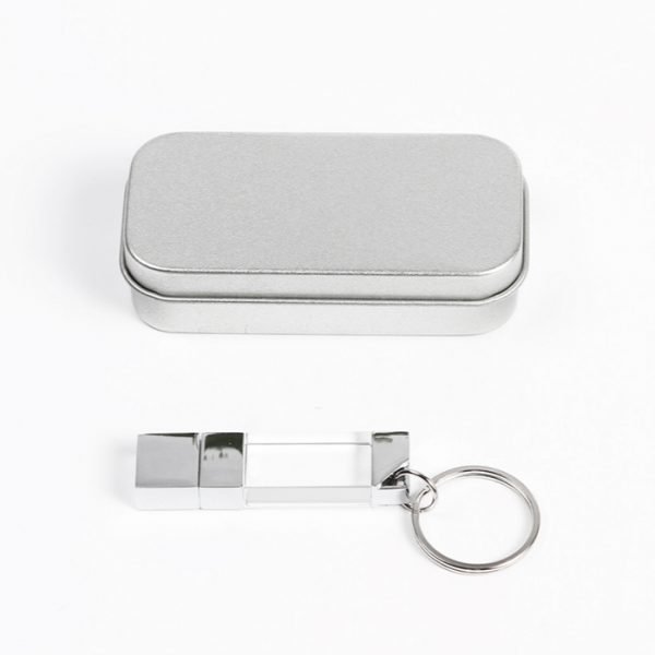 Memoria llavero USB 8 GB.