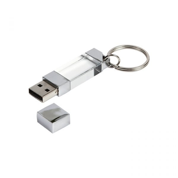 Memoria llavero USB 8 GB.